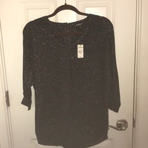 Express NWT zip-back sweater